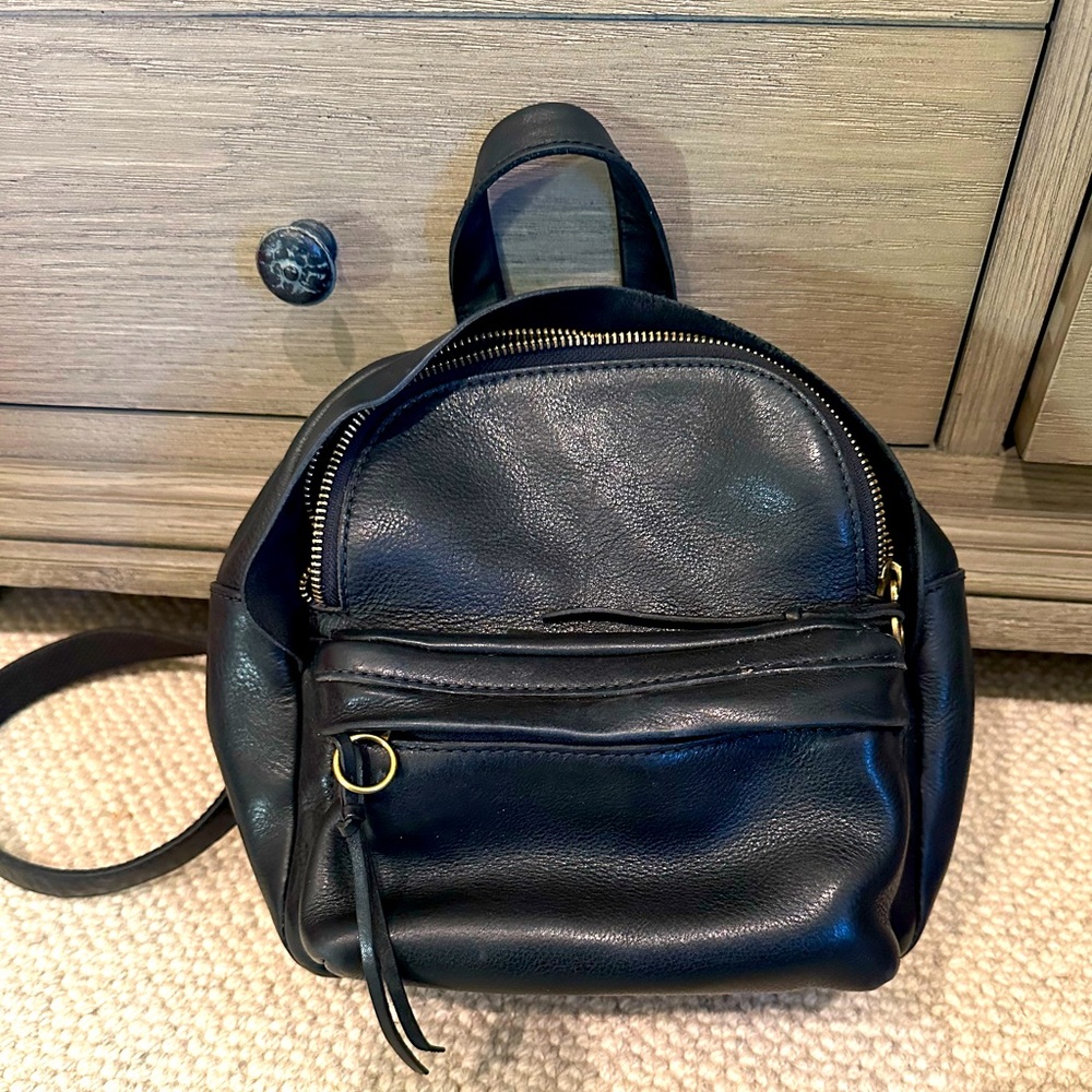 Madewell Leather Mini Backpack